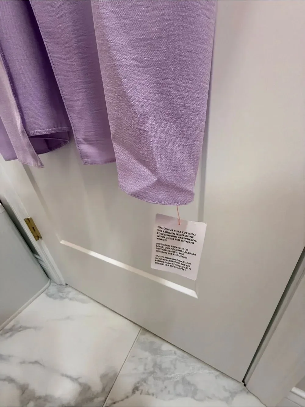NWT ASOS V-Neck Dolman Sleeve Maxi Dress Lilac
